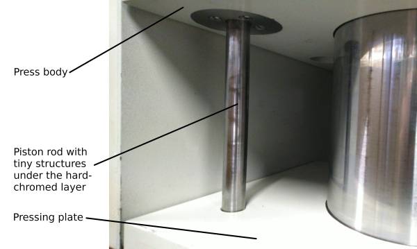 Hydraulic punch press